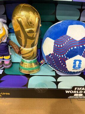 New FIFA World Cup Mascot 8-Inch 3-Pack Plush Assortment
